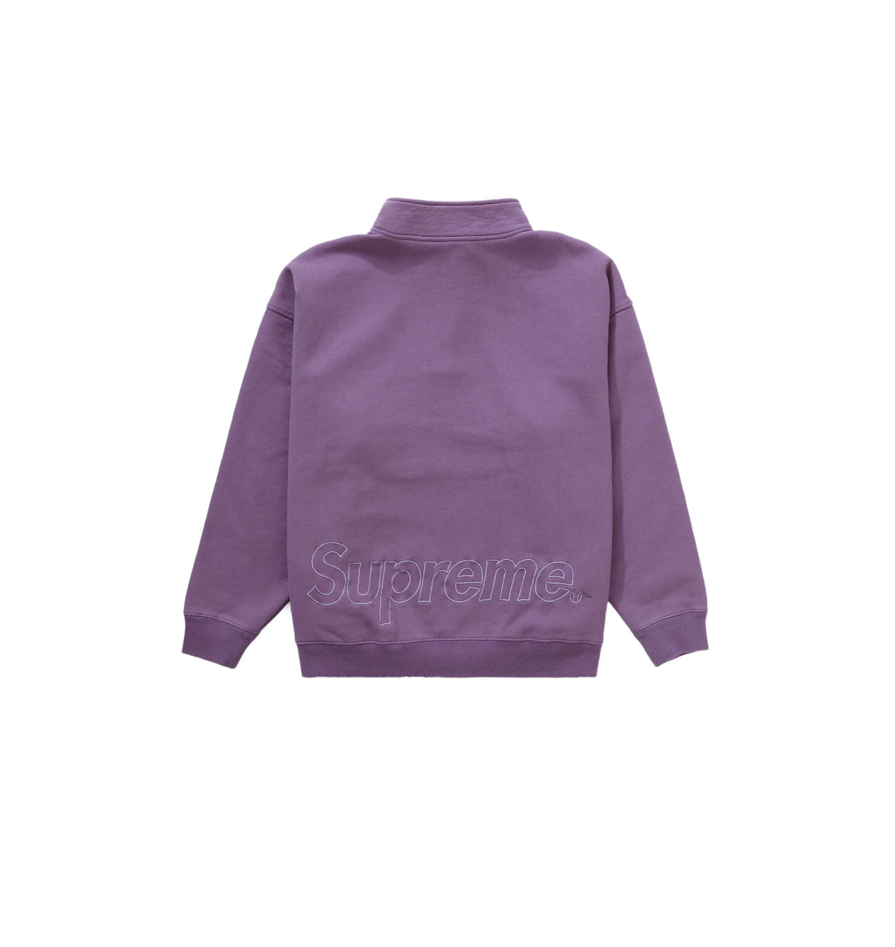 Supreme Washed Half Zip Pullover