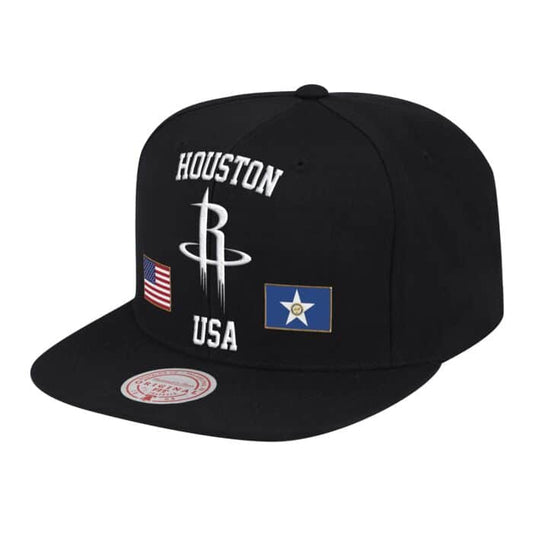 Mitchell & Ness Hat- USA City Pride Snapback Houston Rocket