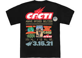 Travis Scott Cacti Down To Earth Tee 1 T-shirt