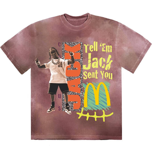 Travis Scott x McDonald's Jack Smile II T-shirt