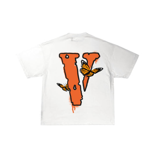 Vlone x Juice WRLD Butterfly Tee
