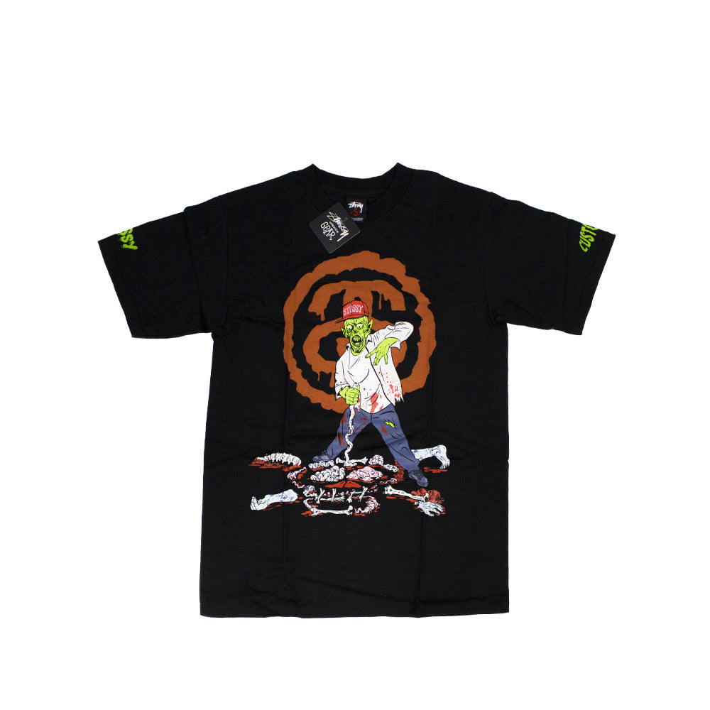 Stussy Customade Black Sc Zombie Tee Limited Edition