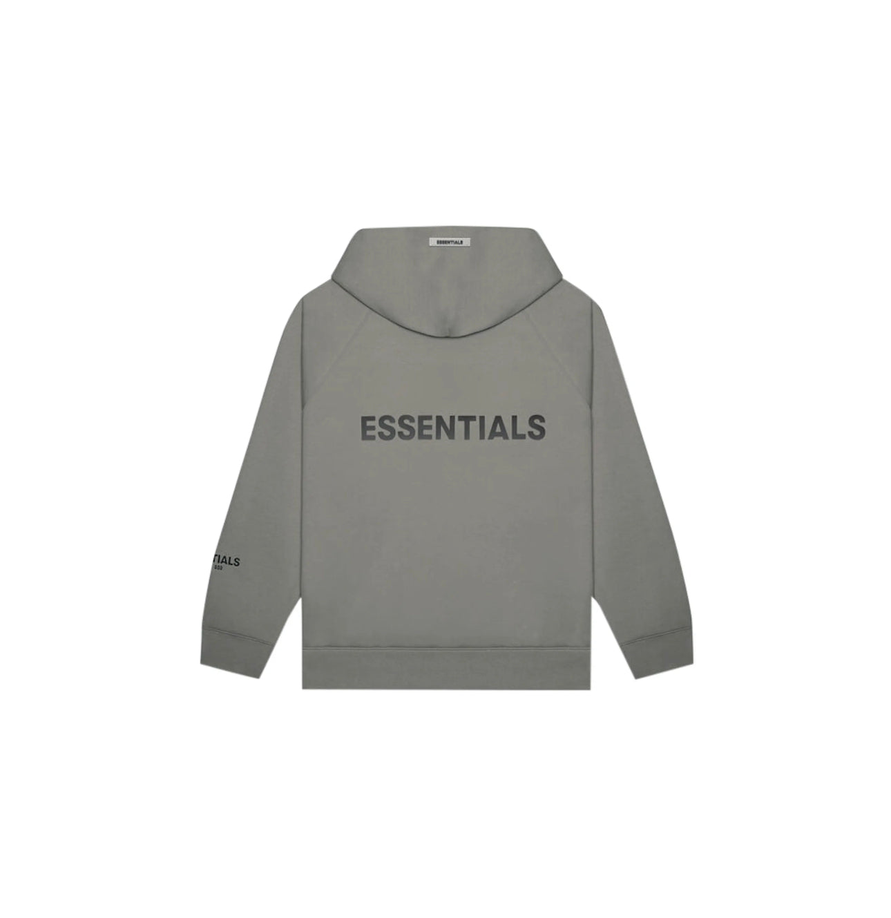 Fear of God Essentials Full Zip Up Hoodie Applique Logo