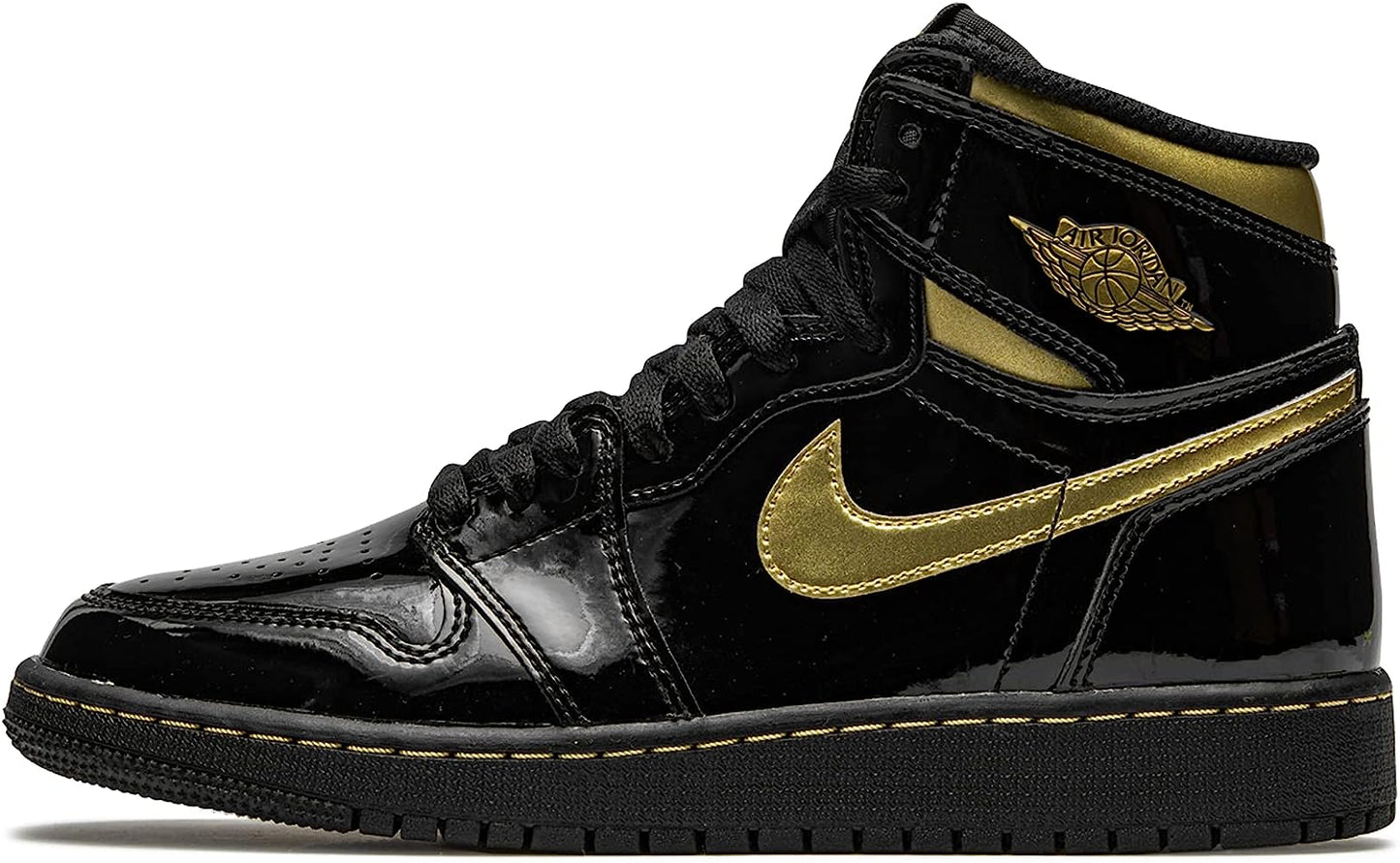 Jordan 1 Retro High Black Metallic Gold