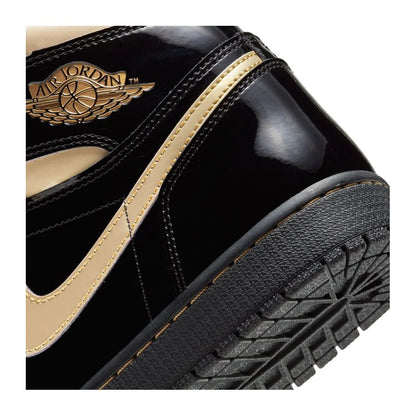 Jordan 1 Retro High Black Metallic Gold