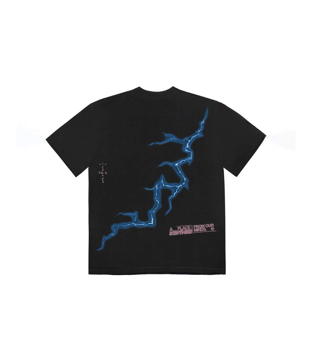 Travis Scott Cactus Jack For Fragment Danger Tee Washed Black
