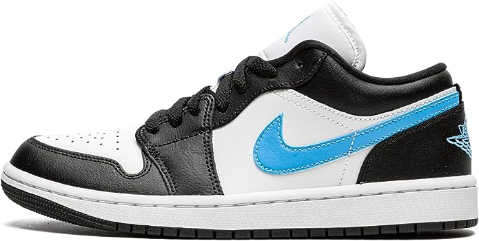 Air Jordan 1 Low Black Universty Blue White