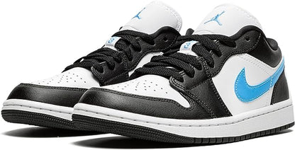 Air Jordan 1 Low Black Universty Blue White