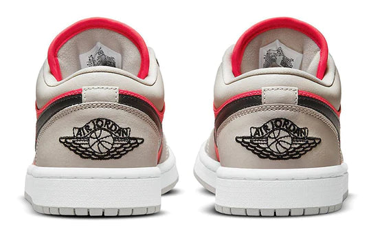 Jordan 1 Retro Low Light Iron Ore Siren Red