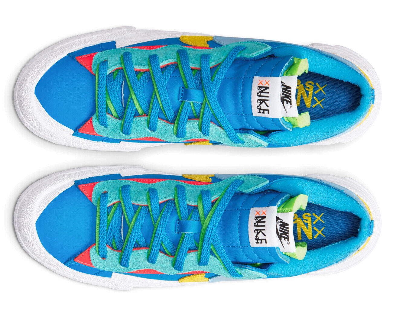 Nike Blazer Low Sacai KAWS Neptune Blue