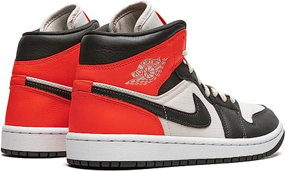 Air Jordan 1 Mid SE Newsprint Light Orewood Brown