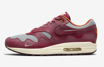 Nike Air Max 1 Patta Wave Rush Maroon