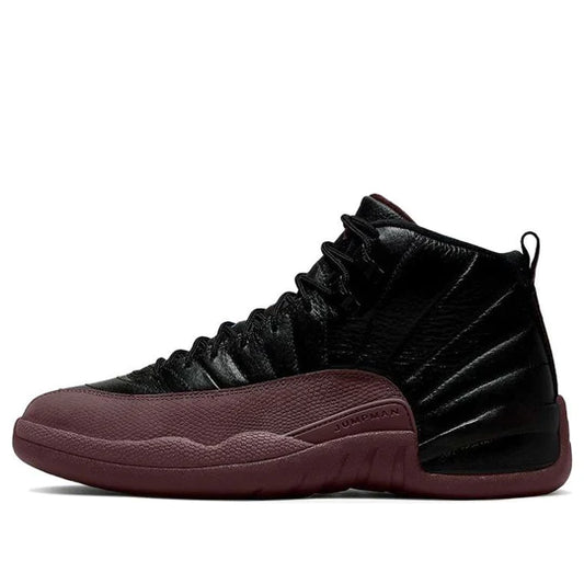 JORDAN 12 Retro SP A MA MANIERE BLACK-BURGUNDY