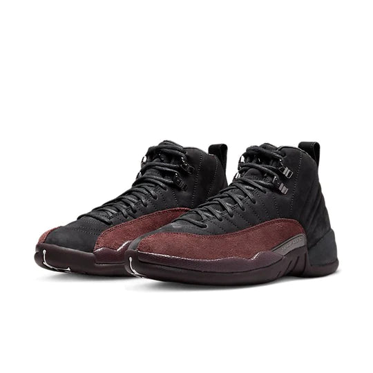 JORDAN 12 Retro SP A MA MANIERE BLACK-BURGUNDY