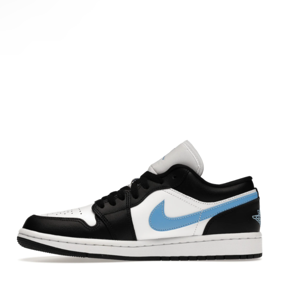 Air Jordan 1 Low Black Universty Blue White