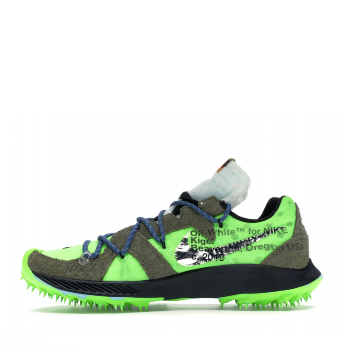 Nike Zoom Terra Kiger 5 Off-White Electric Green