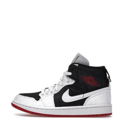 Jordan 1 Mid SE Utility Canvas White Black Gym Red